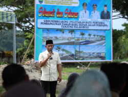 Taman di Tanjung Palas Mulai Dibangun