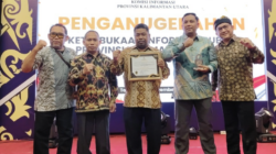 Dua Perangkat Daerah Bulungan Terima Anugerah KIP 2024